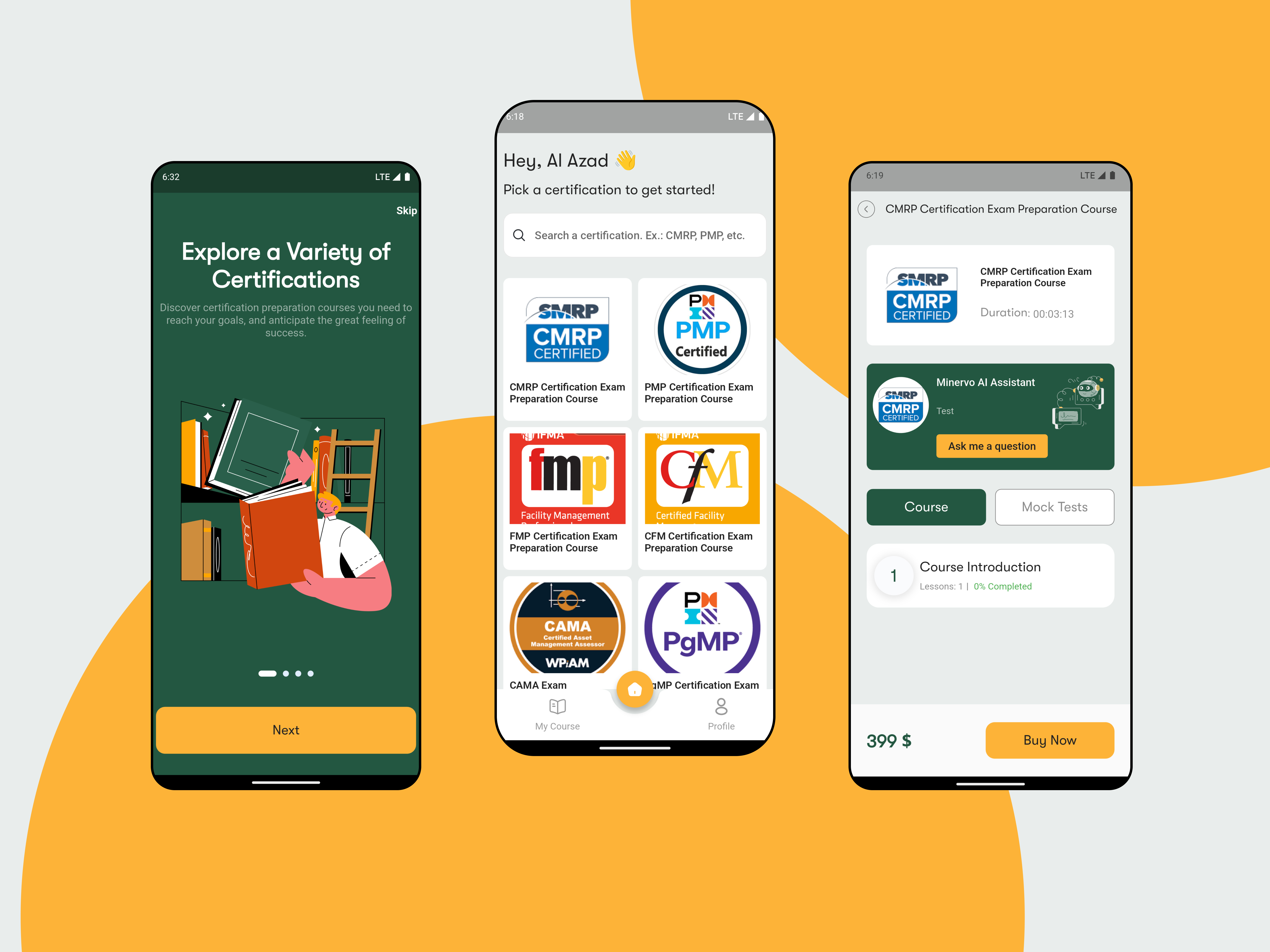 Clubyfy Hub app screens